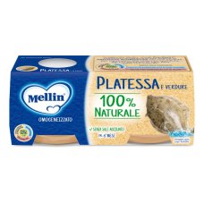 Mellin Omog Platessa 2x80g