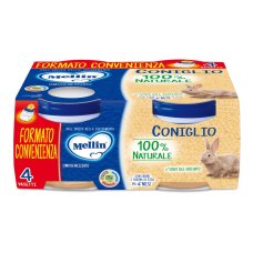 MELLIN-OMO.CONIGLIO 4X80G