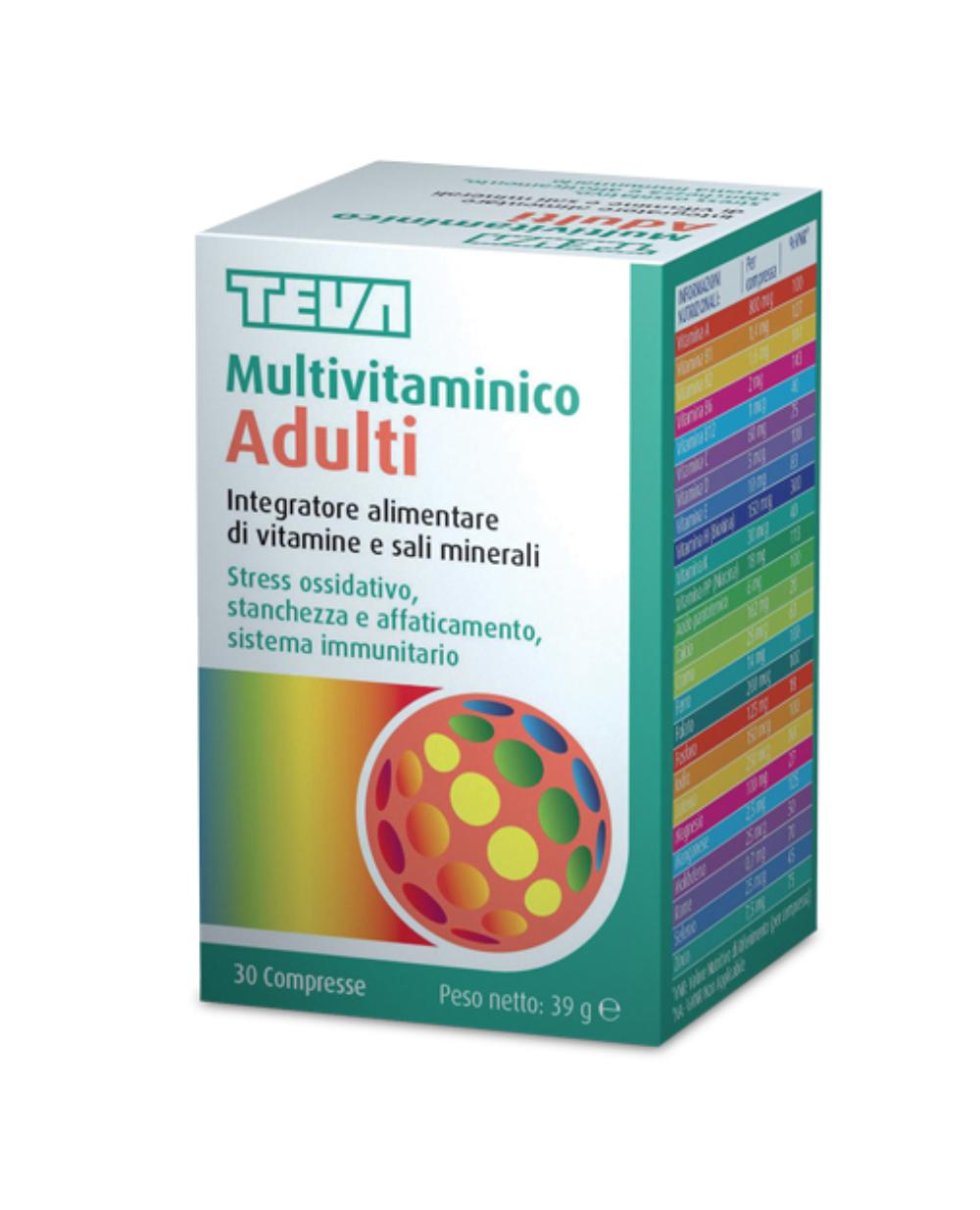 MULTIVITAMINICO ADULTI 30CPR TEV