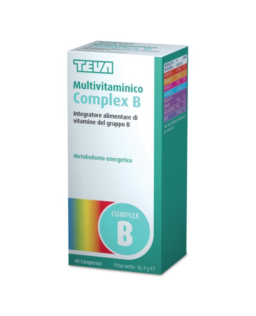 MULTIVITAMINICO COMP B 40CPR TEV