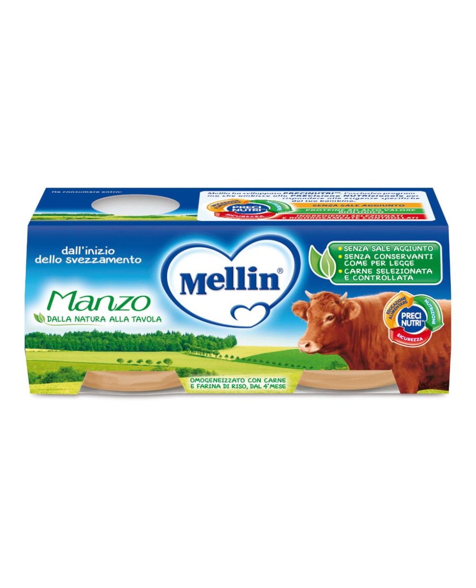 MELLIN-OMO.MANZO 2X80G