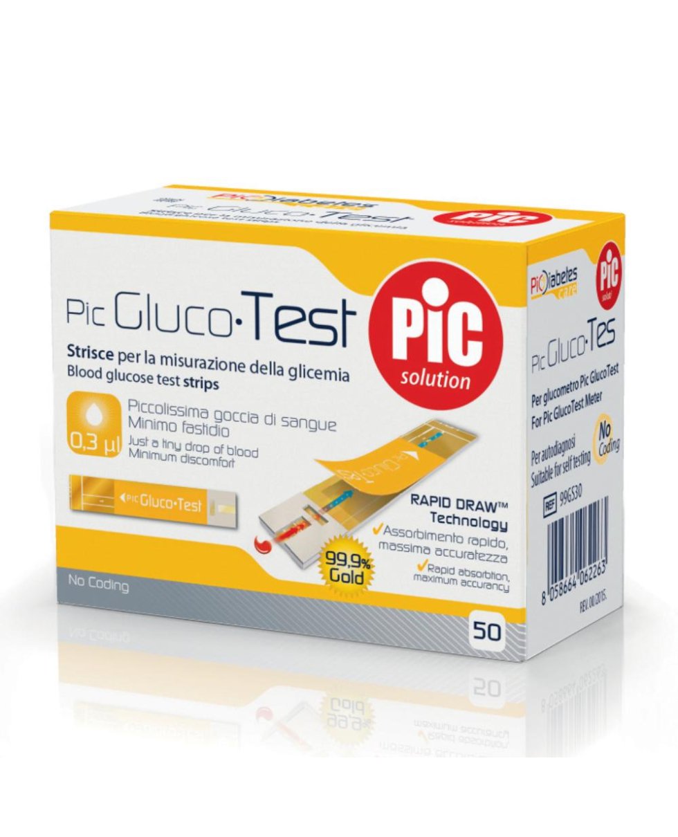 GLUCOTEST STRISCE PIC 50PZ