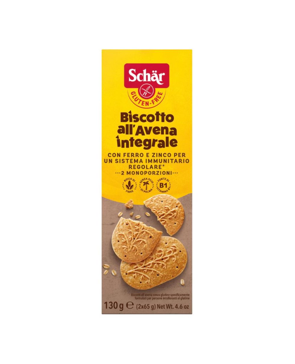 SCHAR BISCOTTI ALL'AVENA 130G