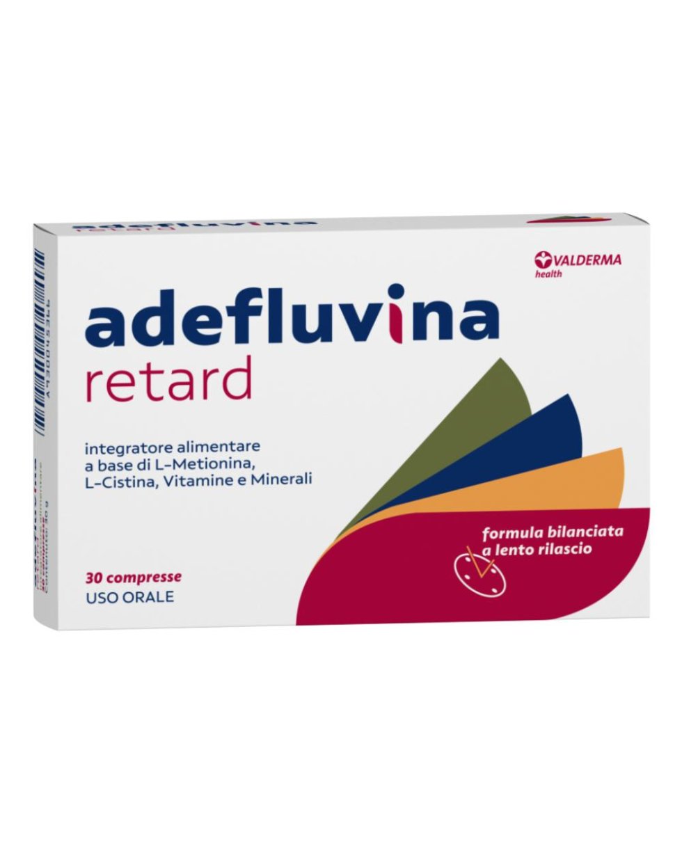 ADEFLUVINA-RETARD INTEG 30CPR