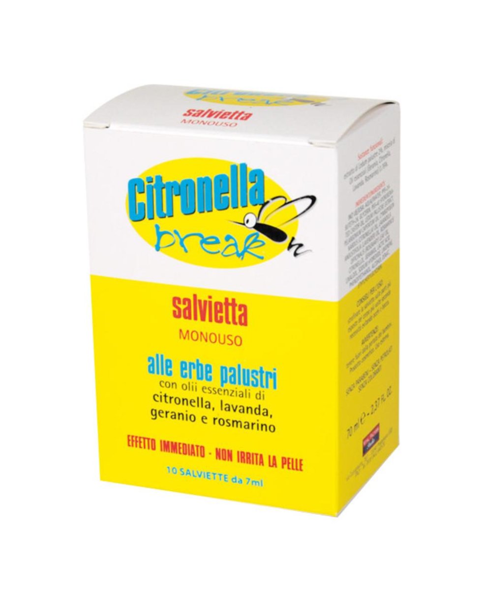 CITRONELLA BREAK SALV M/US 10P