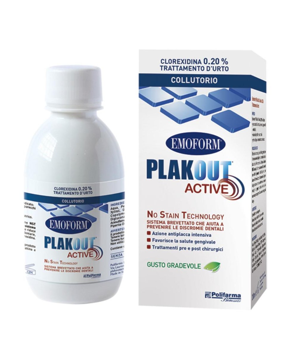 PLAK OUT ACTIVE CLOR 0,20%