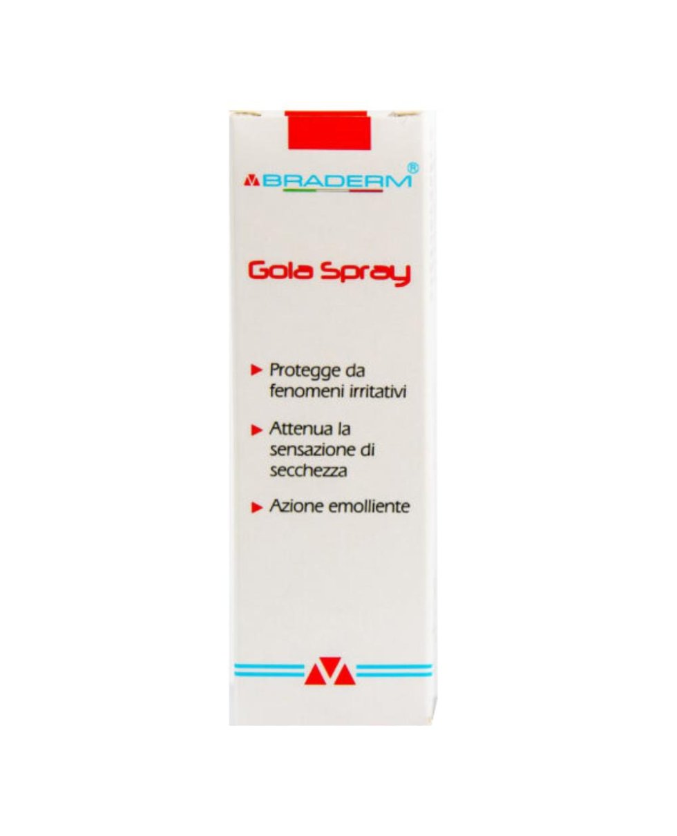 BRADERM GOLA SPRAY 30ML<