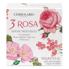 ERBOLARIO 3 ROSA SAPONE 100G