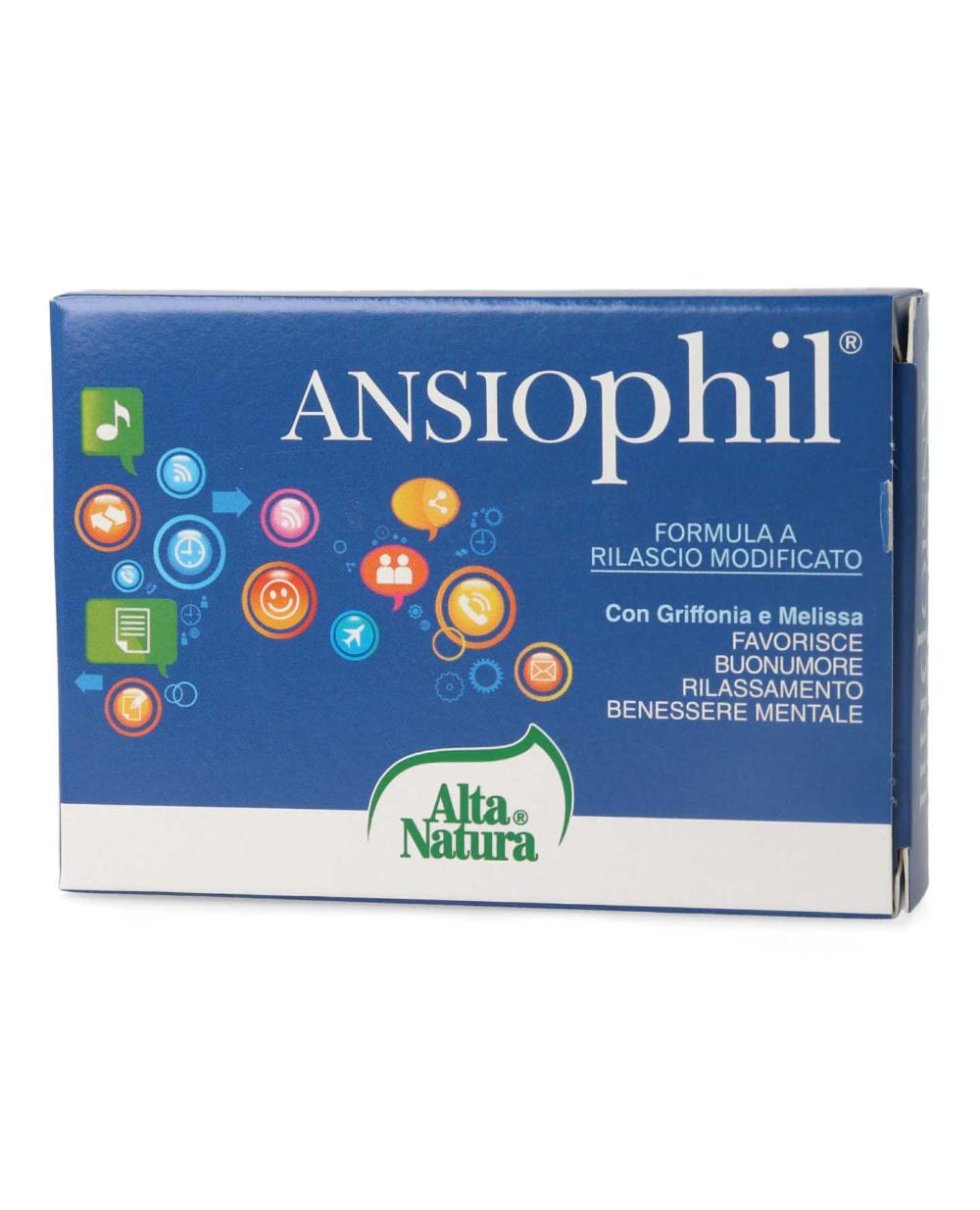 ANSIOPHIL 15CPR 850MG