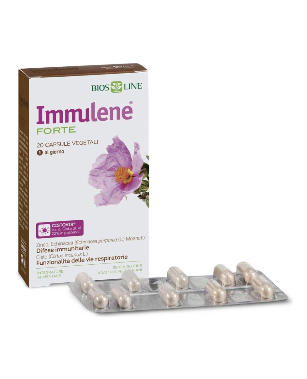 IMMULENE FORTE 20CPS BIOSLINE