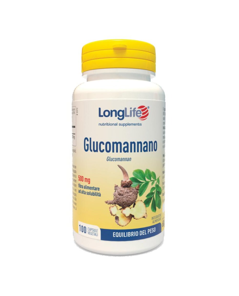 LONGLIFE GLUCOMANNANO 100CPS