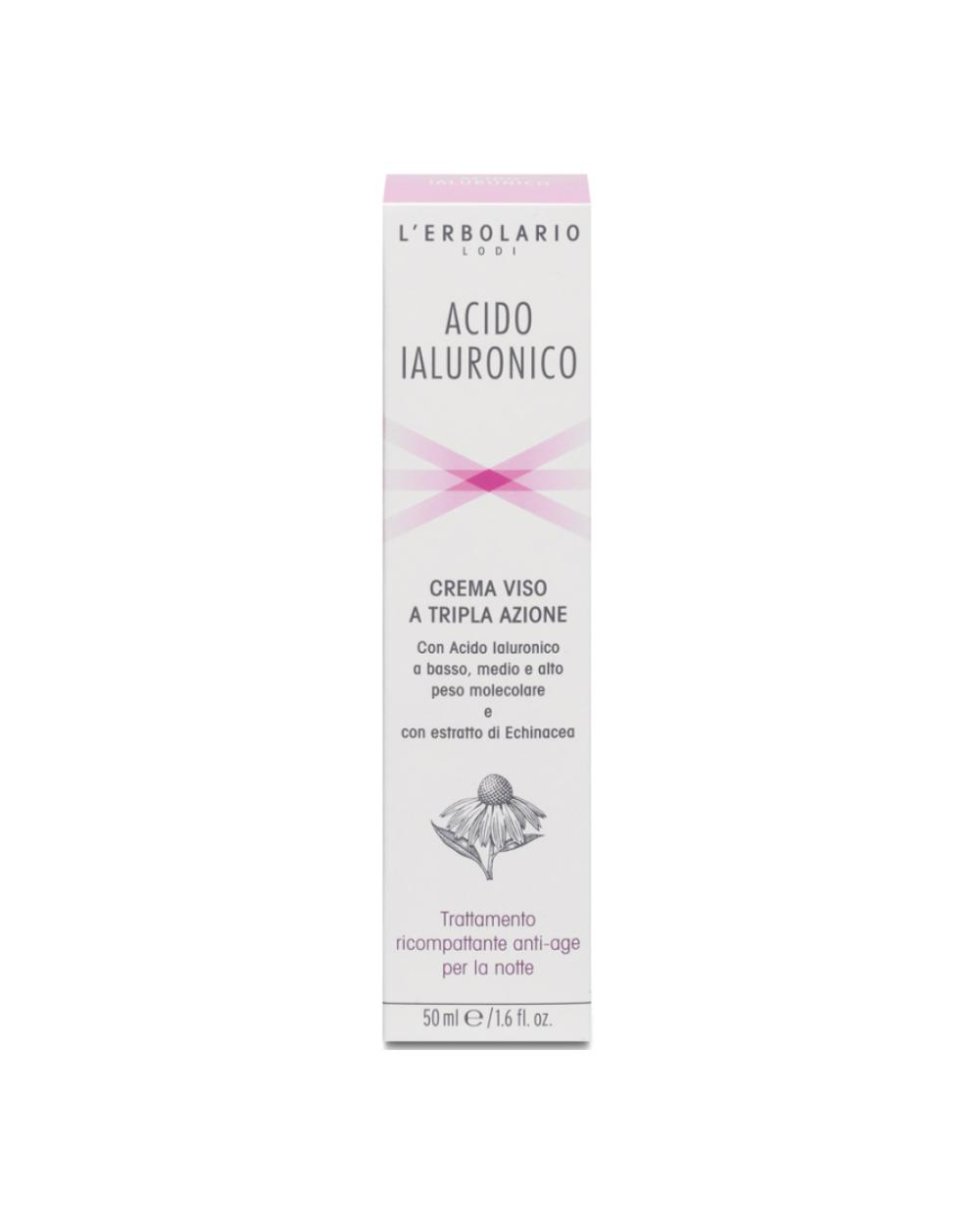 Acido Ialuronico Crema Viso Tripla Azione