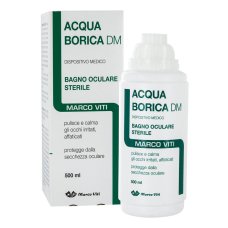 MARCO VITI ACQUA BORICA BAGNO OCULARE STERILE 500