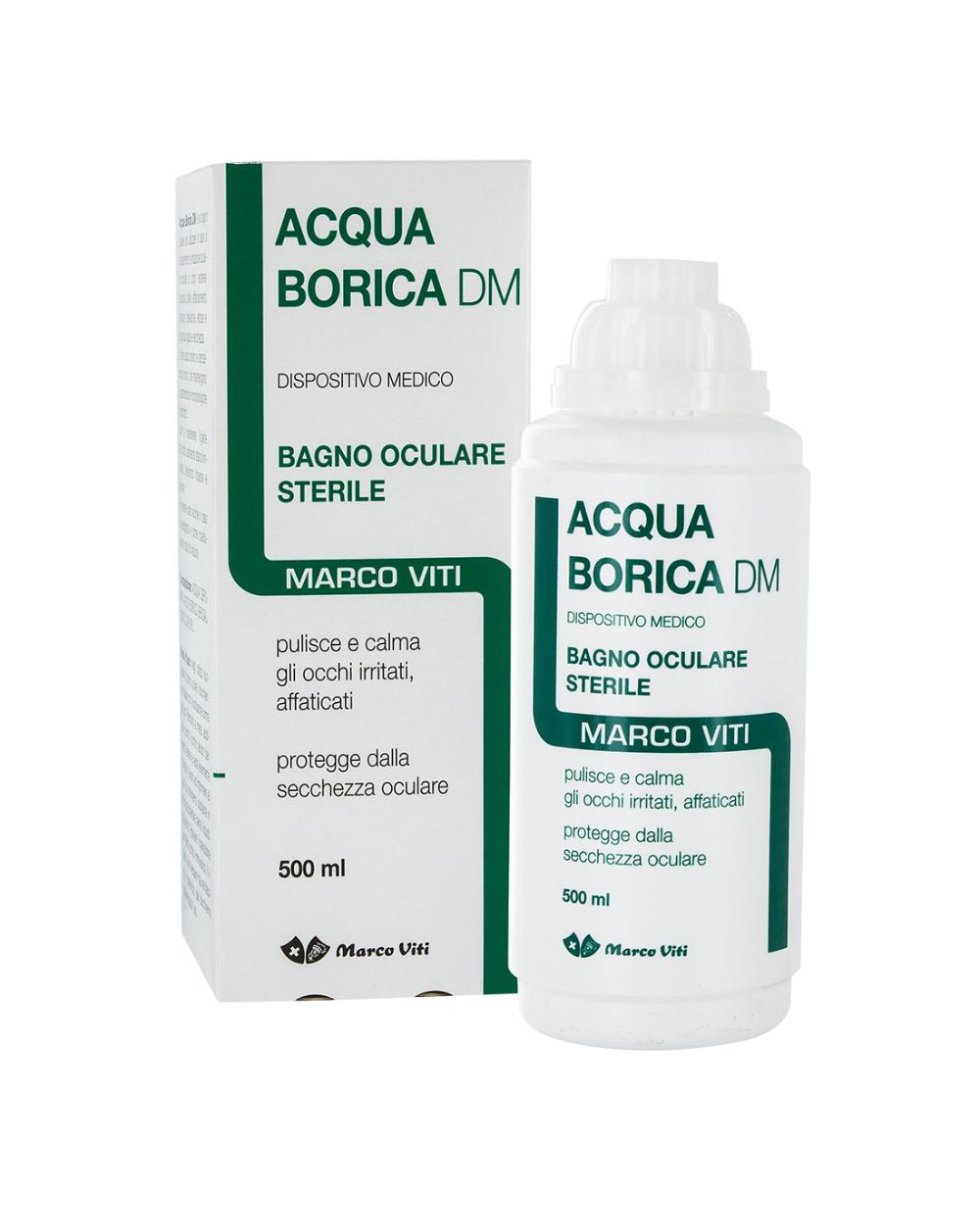 MARCO VITI ACQUA BORICA BAGNO OCULARE STERILE 500