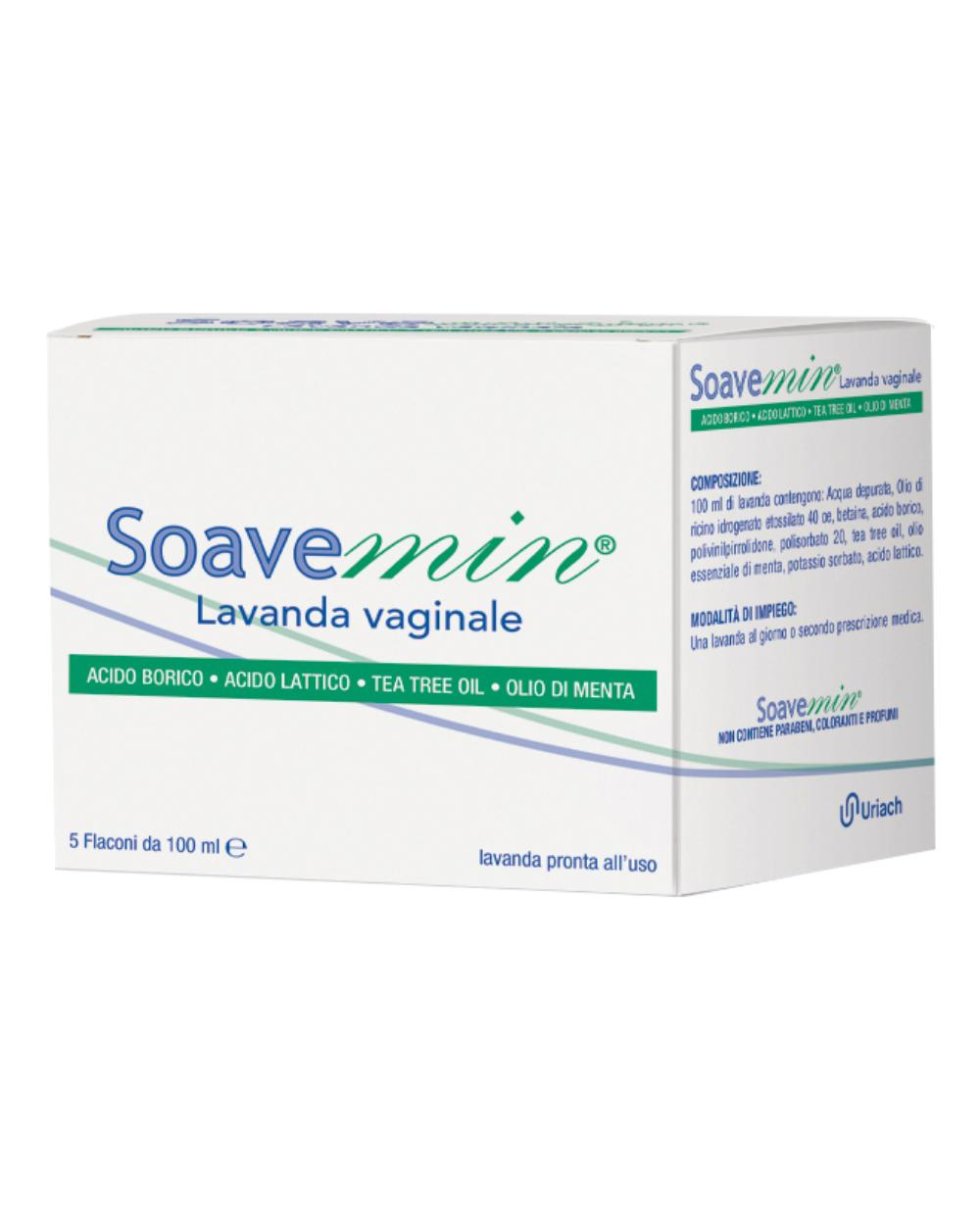 Soavemin Lavanda Vaginale 5 Flaconcini 100Ml