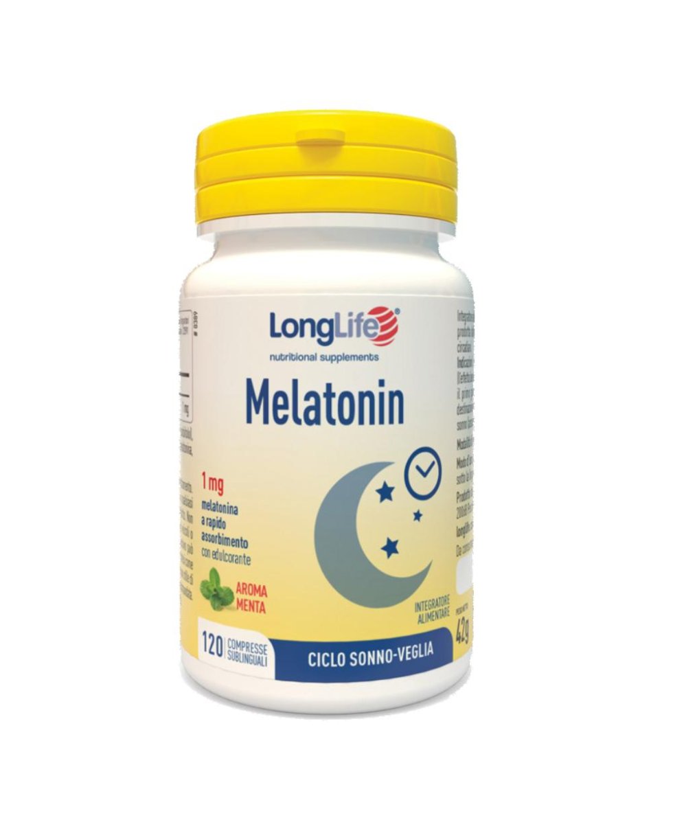 MELATONIN 1MG 120CPR LONG LIFE