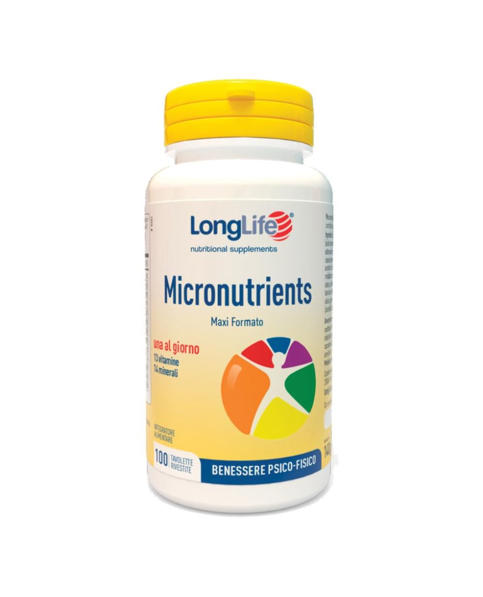 LONGLIFE MICRONUTRIENTS 100TAV