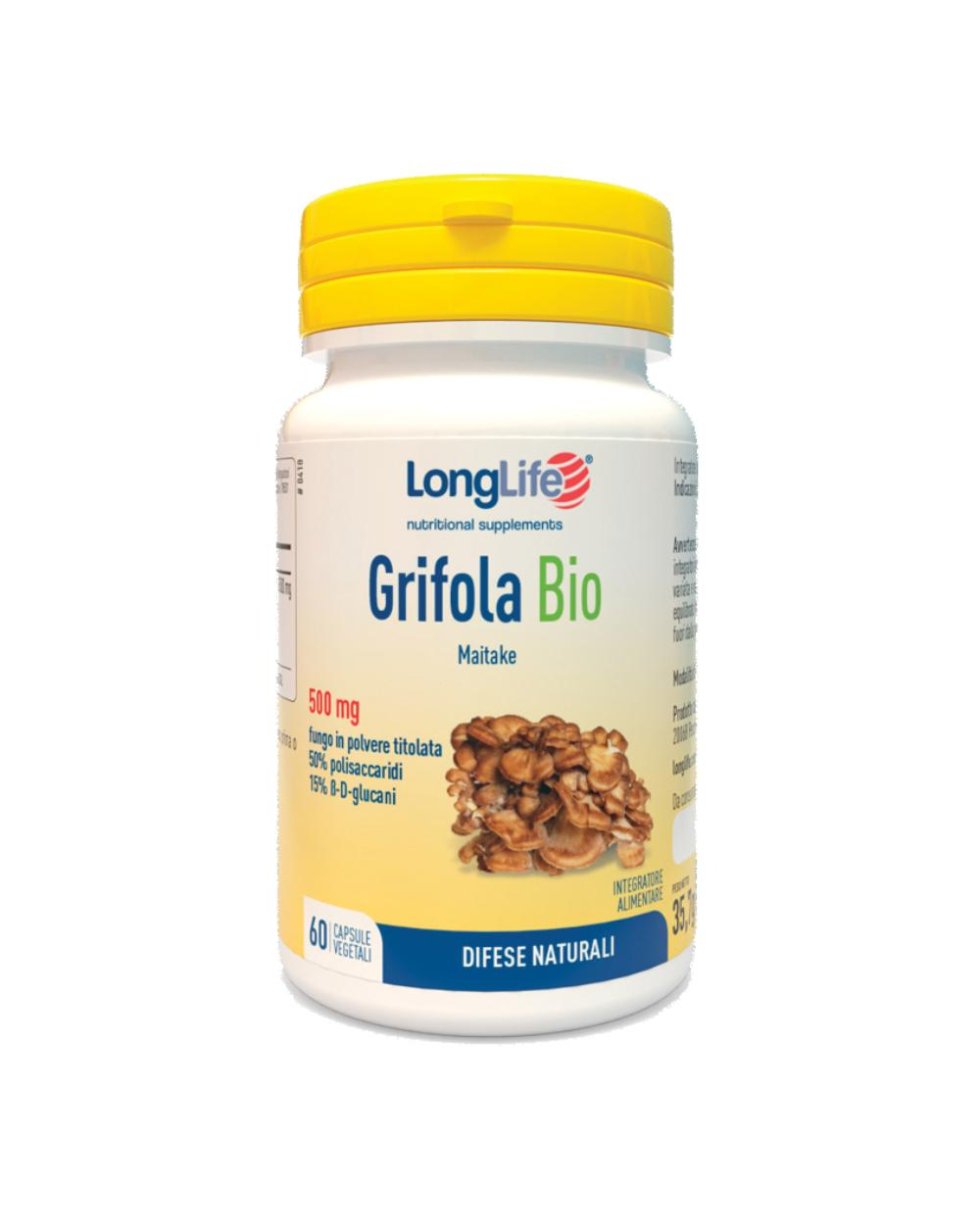 LONGLIFE GRIFOLA BIO 60CPS