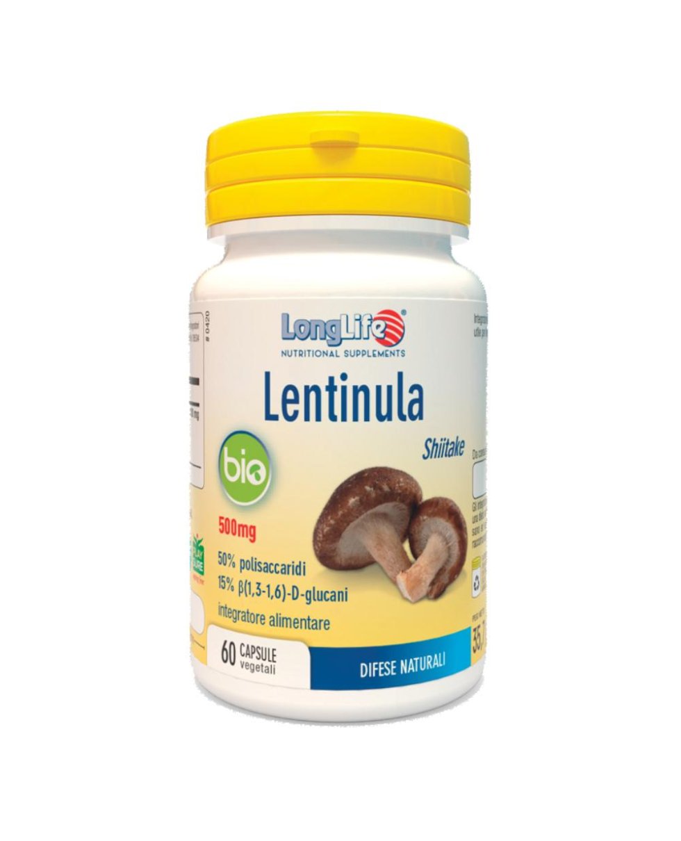 LONGLIFE LENTINULA BIO 60CPS