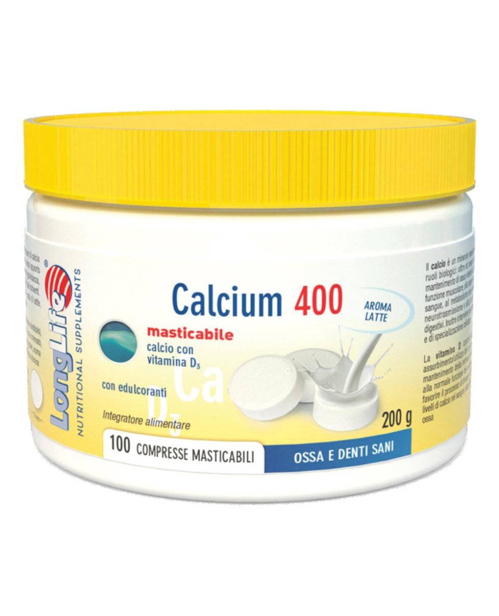 LONGLIFE CALCIUM LATTE 100CPR