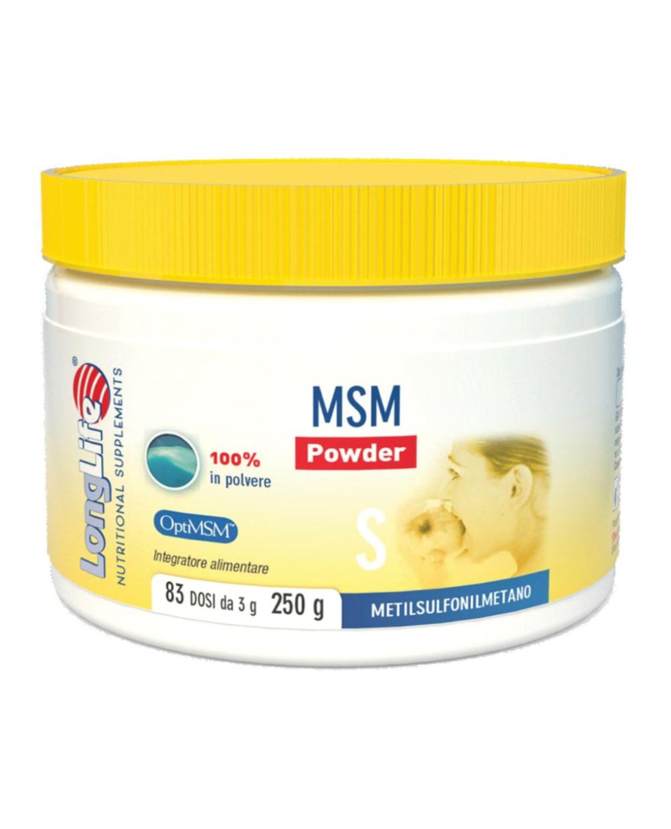 LONGLIFE MSM POWDER 250G