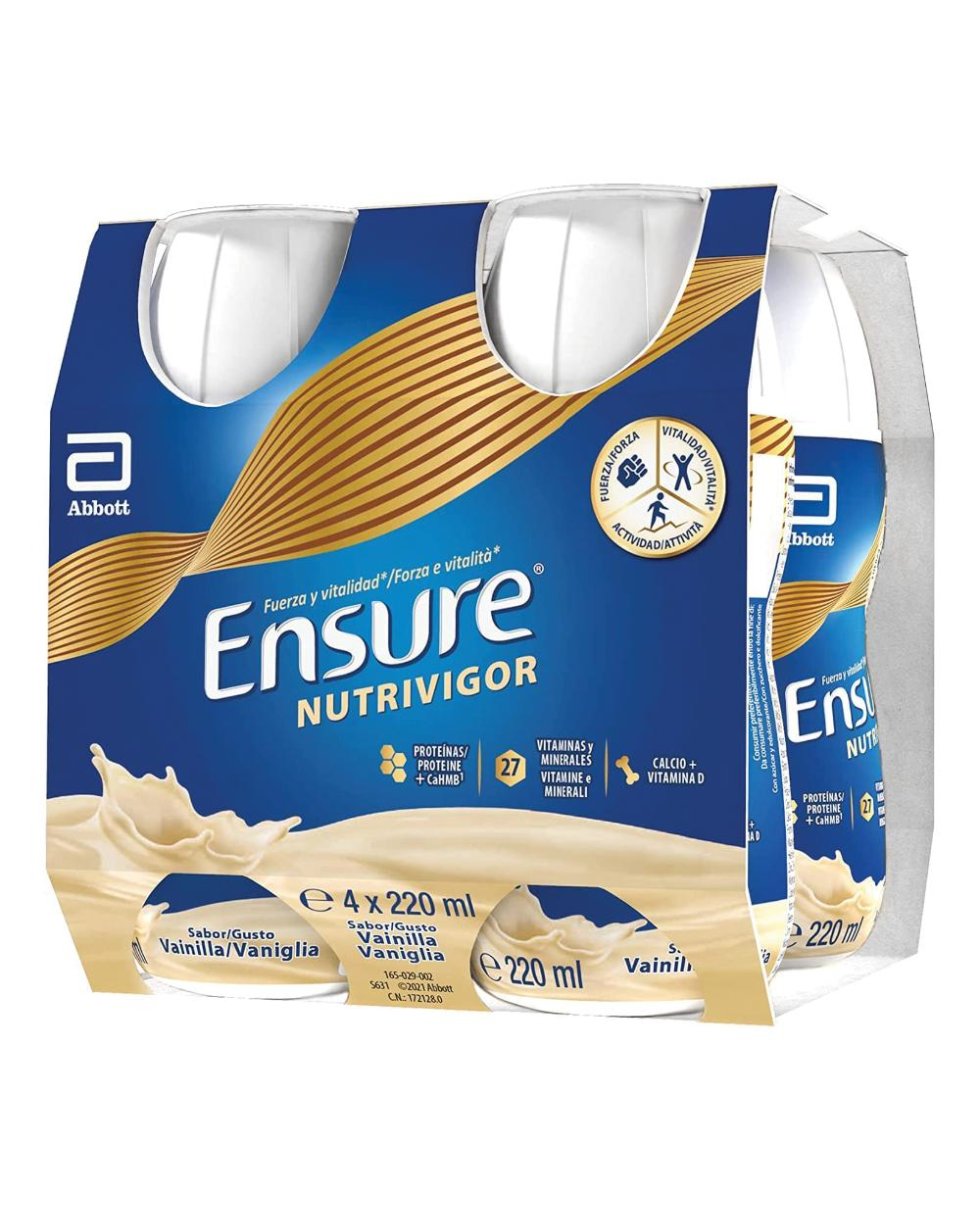 ENSURE NUTRIVIGOR VANIG 4X220ML