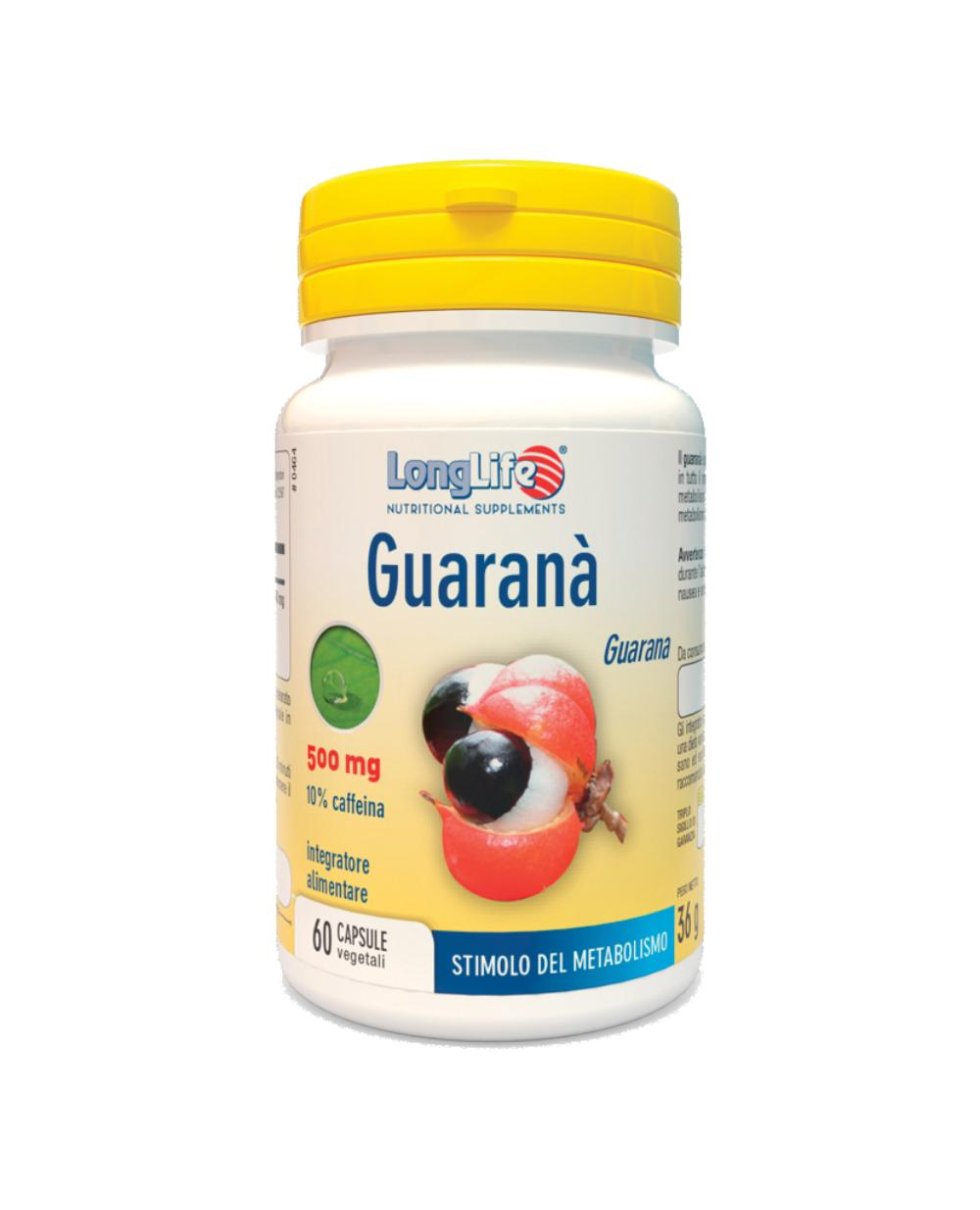 LONGLIFE GUARANA 60CPS VEG