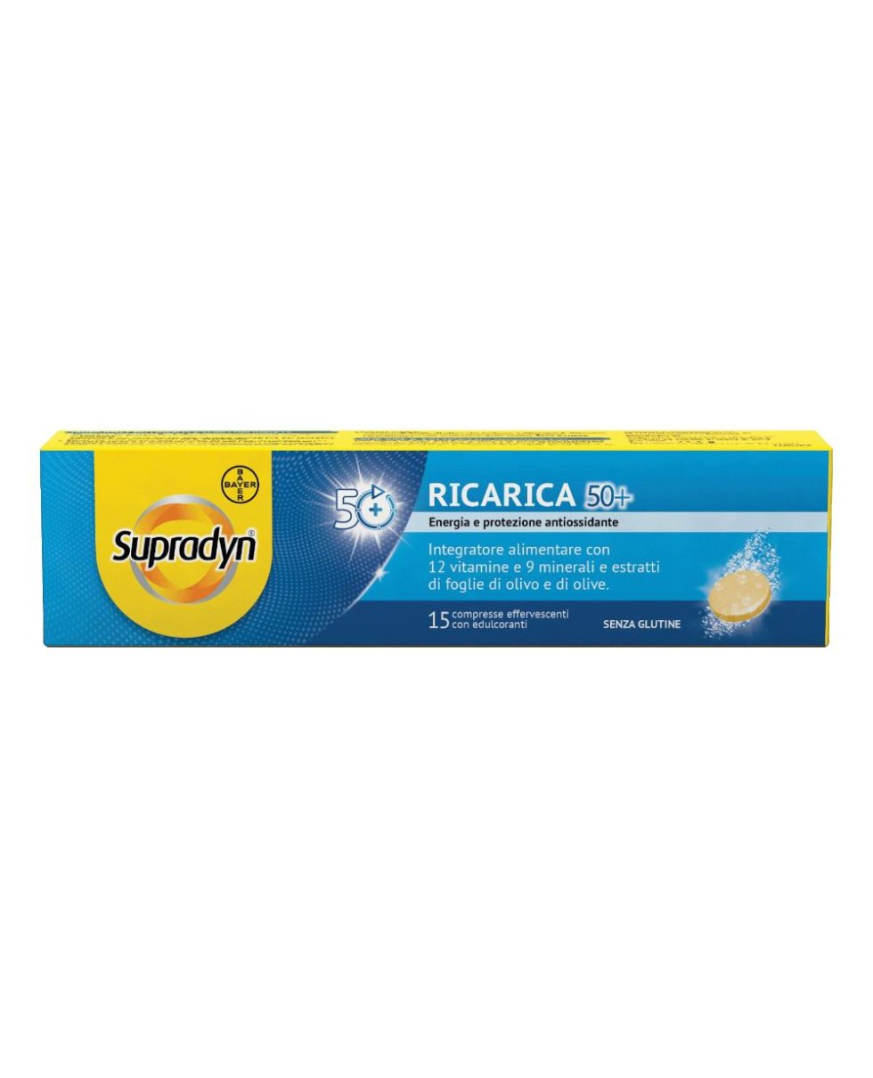 Supradyn Ricarica 50+ 15 Compresse Effervescenti 