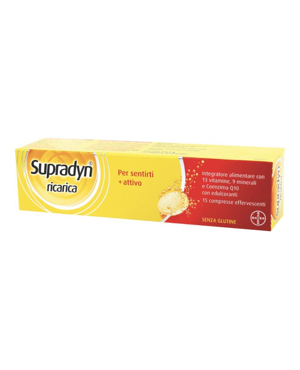 Supradyn Ricarica Integratore Alimentare 15 Compresse Effervescenti