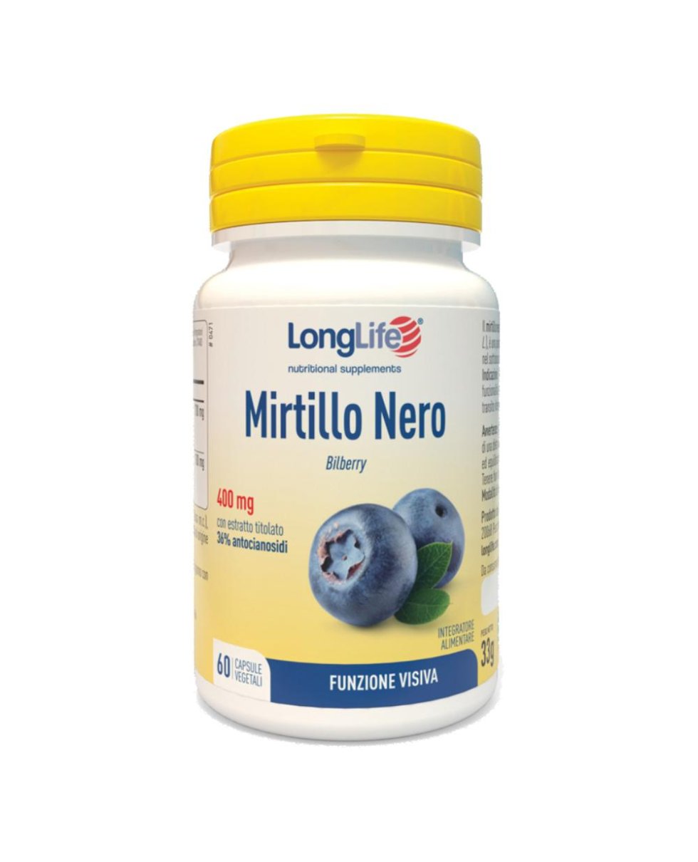 LONGLIFE MIRTILLO NERO 60CPS