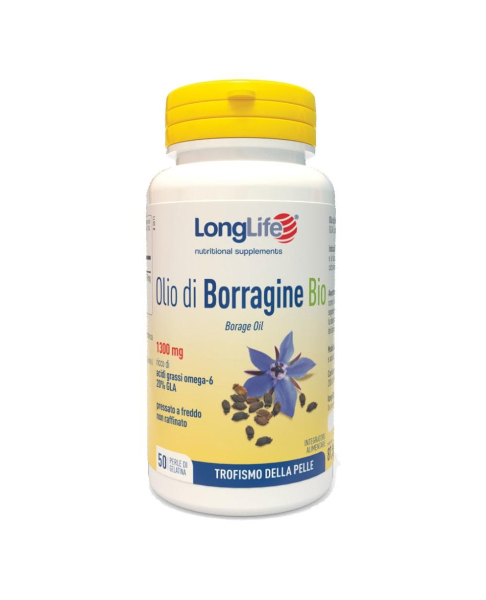 LONGLIFE OLIO BORRAG BIO 50PRL