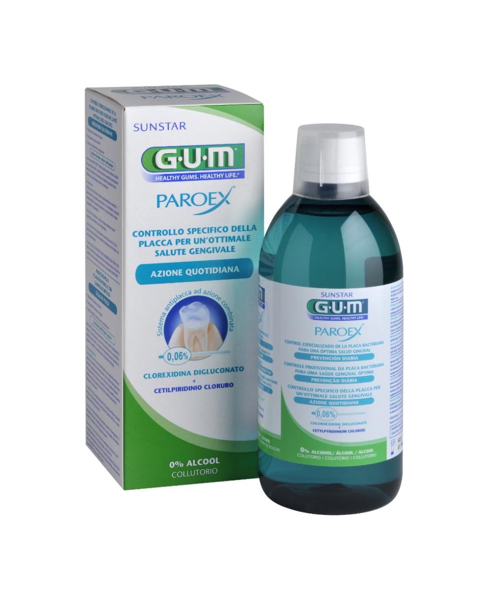 GUM PAROEX 0.06 CHX COLLUT 500