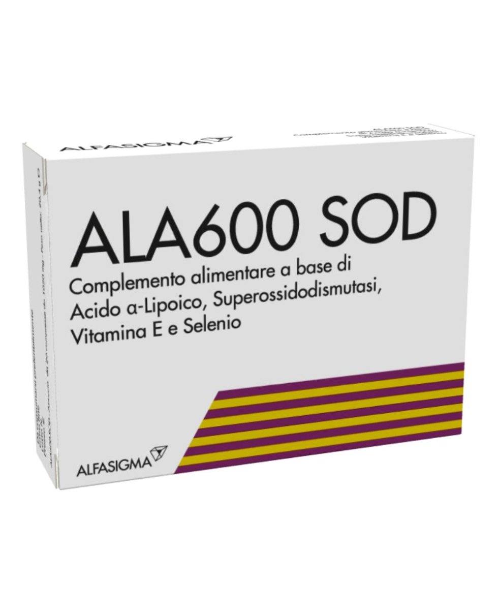 ALA600 SOD 20CPR 1020MG