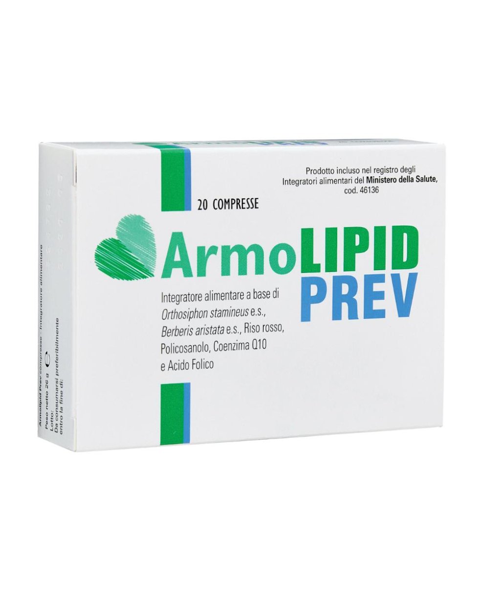 Armolipid Prev Integratore Alimentare Controllo Trigliceridi 20 Compresse