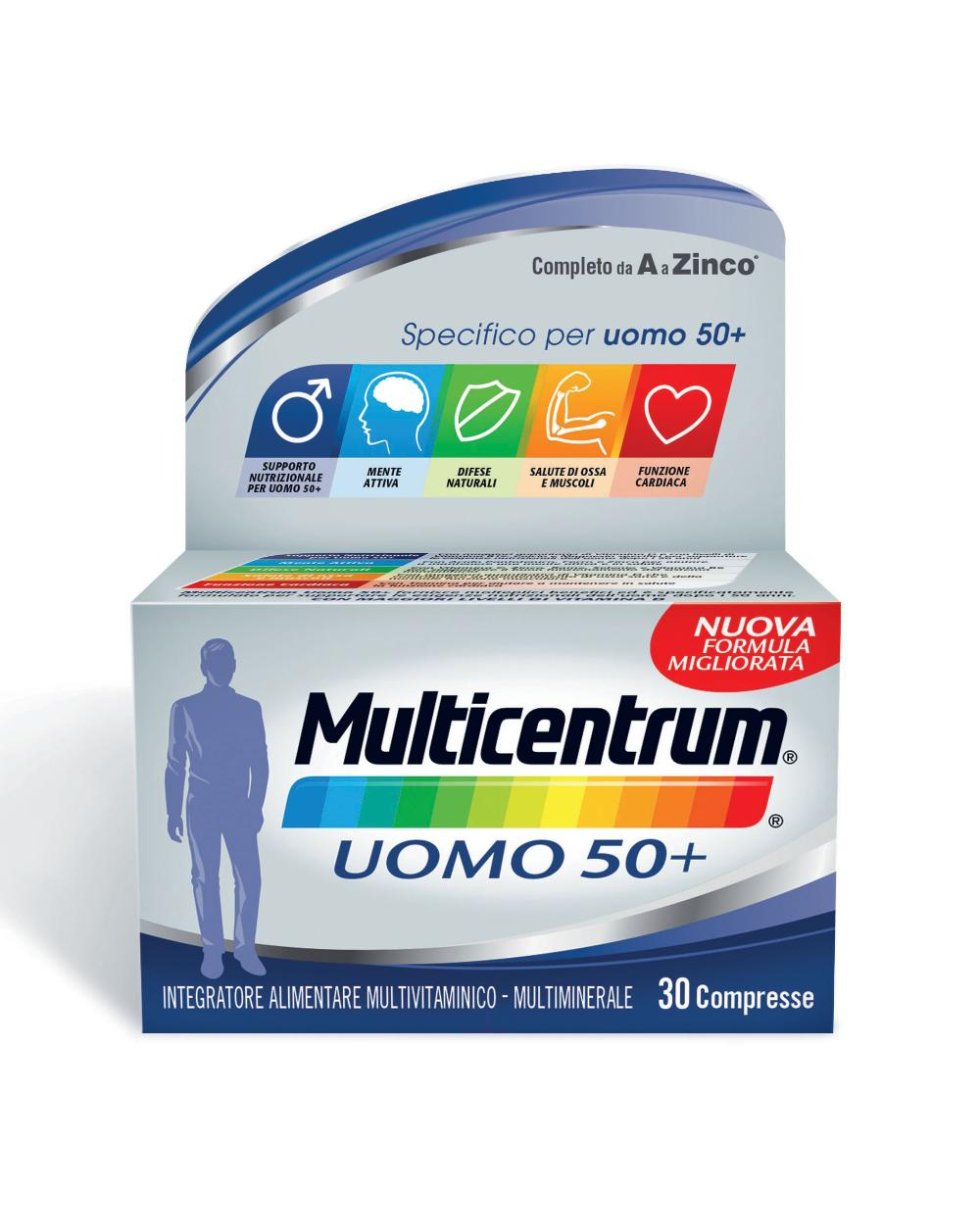 Multicentrum Uomo 50+ 30cpr