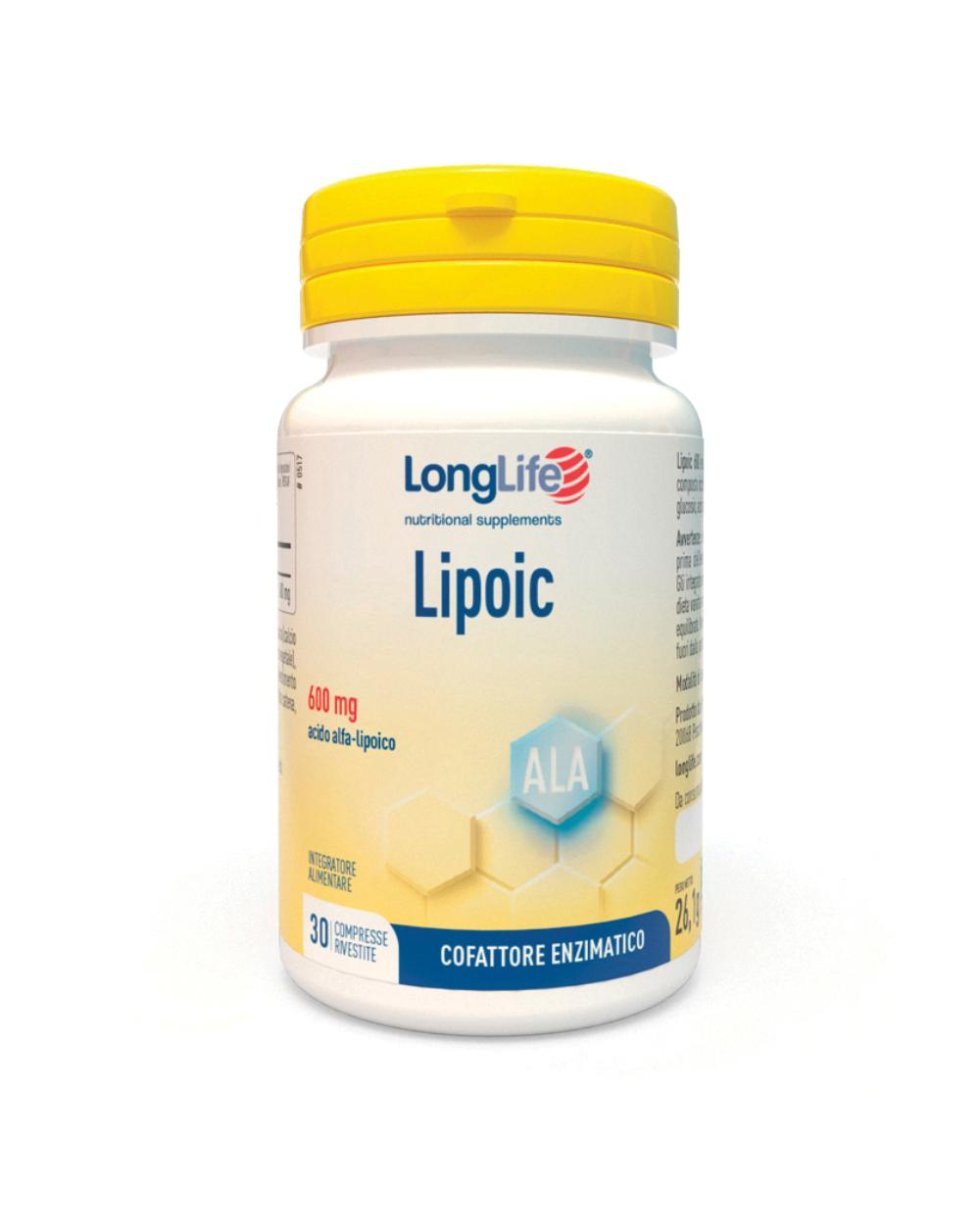 LONGLIFE LIPOIC 30CPS 600MG