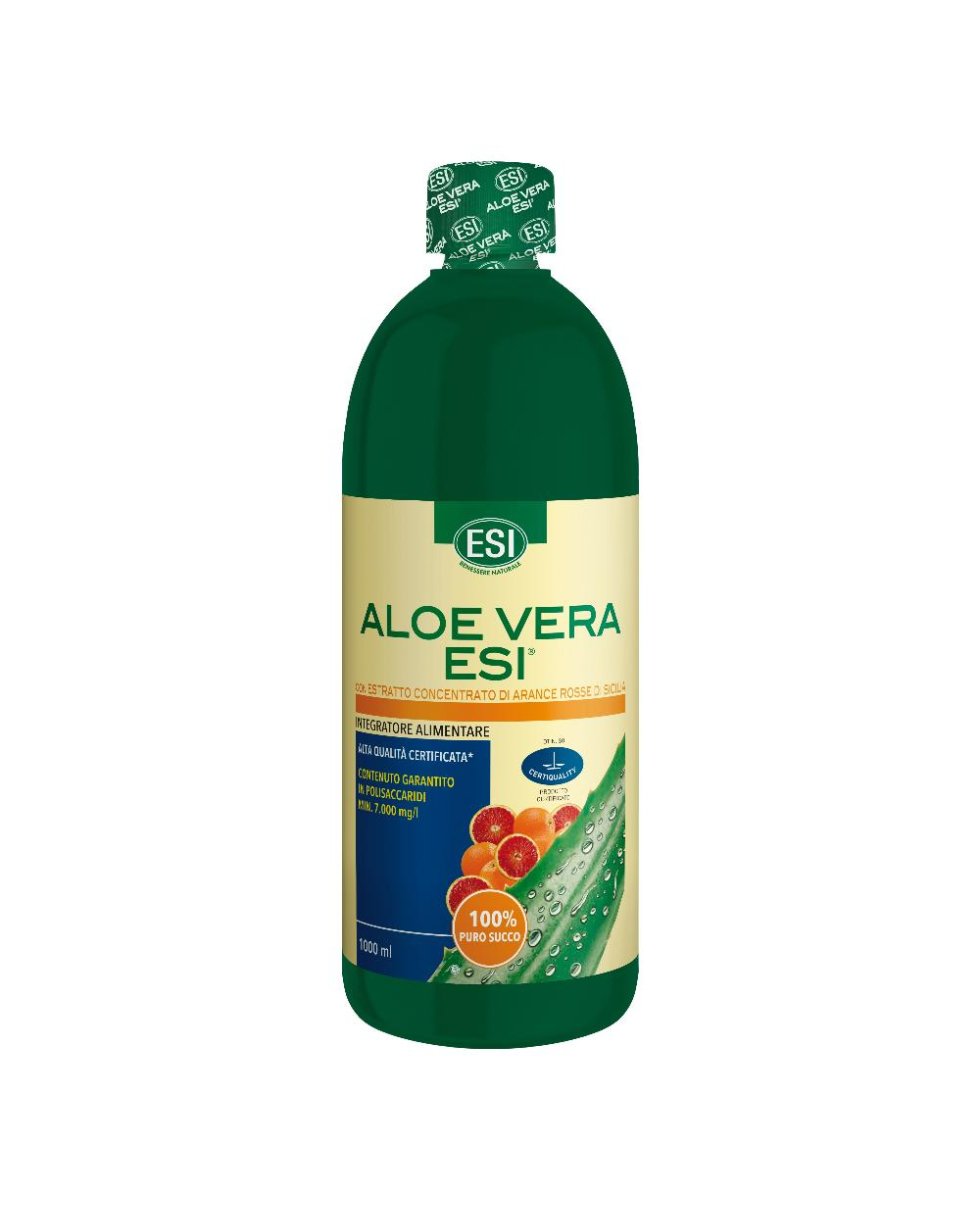 Aloe Succo Arancia Rossa 1000M Esi