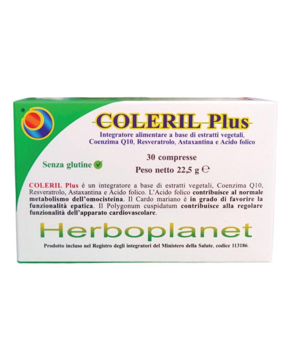 COLERIL PLUS INTEG 30CPR