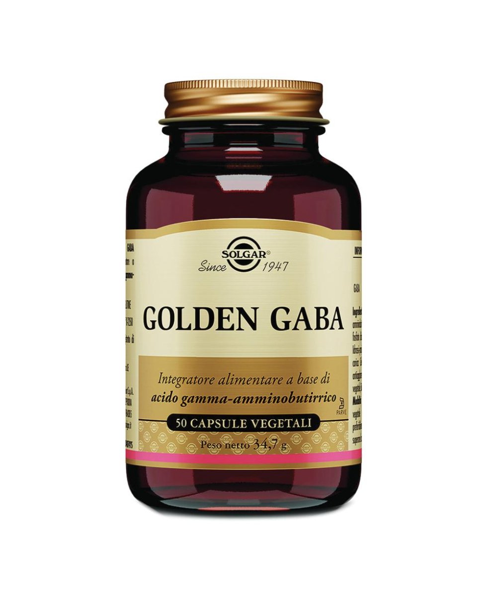 GOLDEN GABA 50CPS VEG SOLGAR