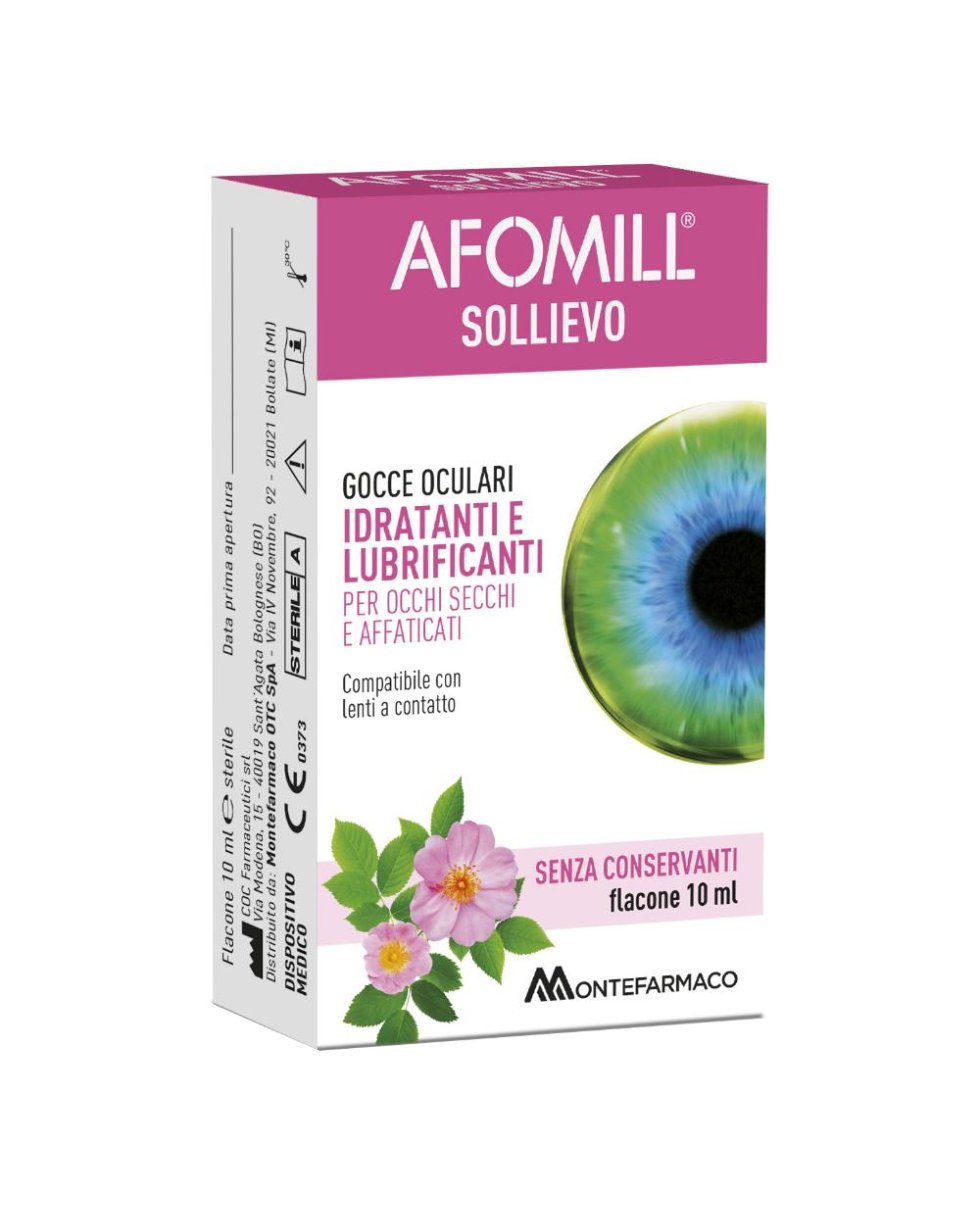 AFOMILL SOLLIEVO GTT OCCHI 10ML