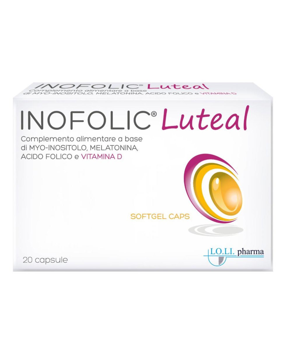 INOFOLIC LUTEAL 20CPS MOLLI