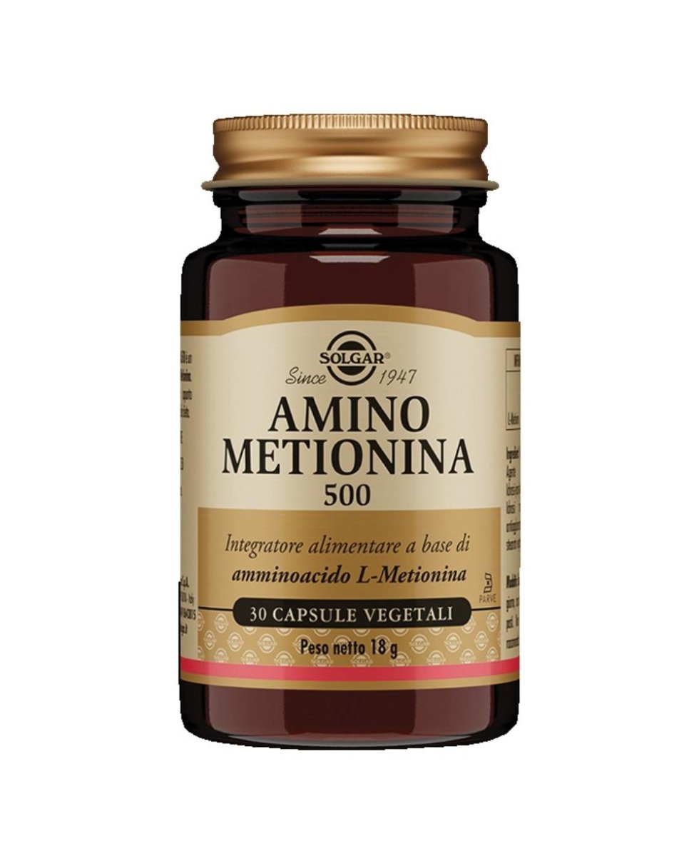 AMINO METIONINA 500 30CPS VEG