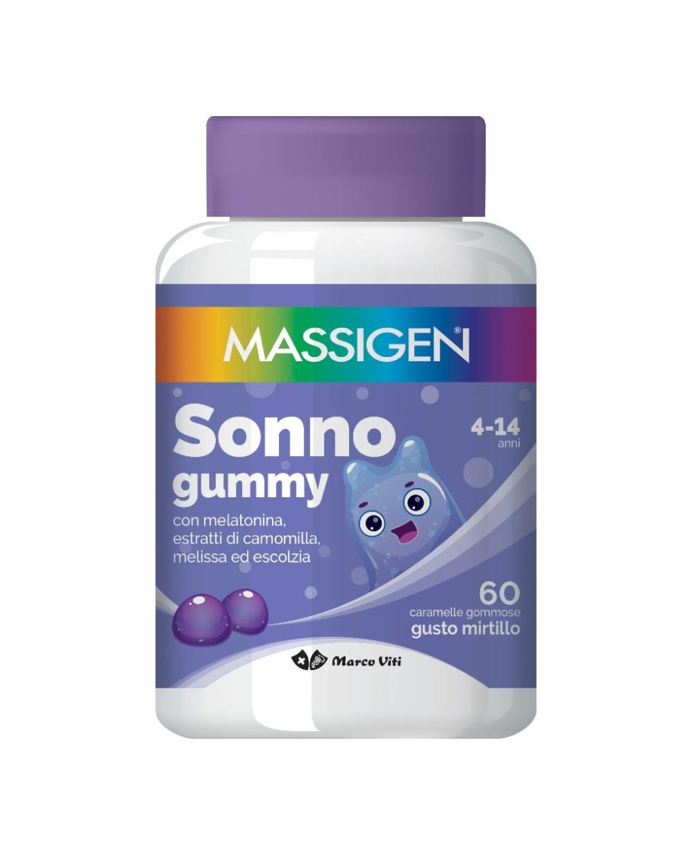 MASSIGEN SONNO GUMMY 60 CARAMELLE