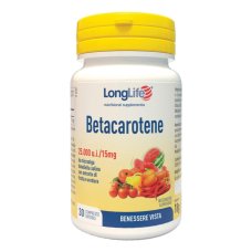 LONGLIFE BETACAROTENE 30CPR