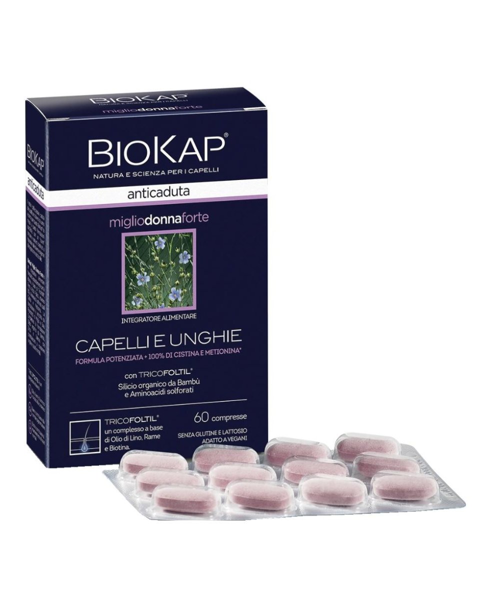 BIOKAP MIGLIO DONNA FTE 60CPR NE