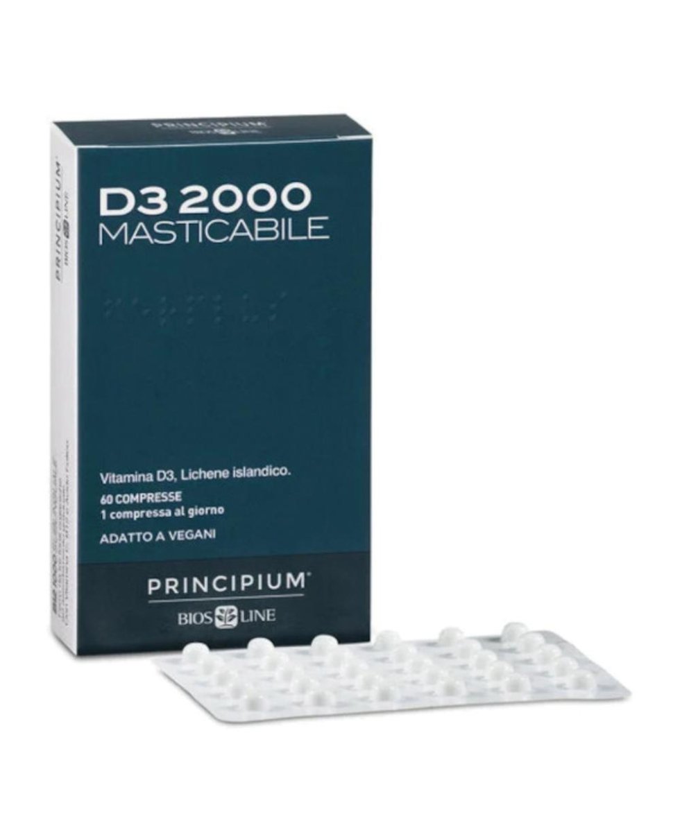 PRINCIPIUM D3 2000 VEG 60CPR