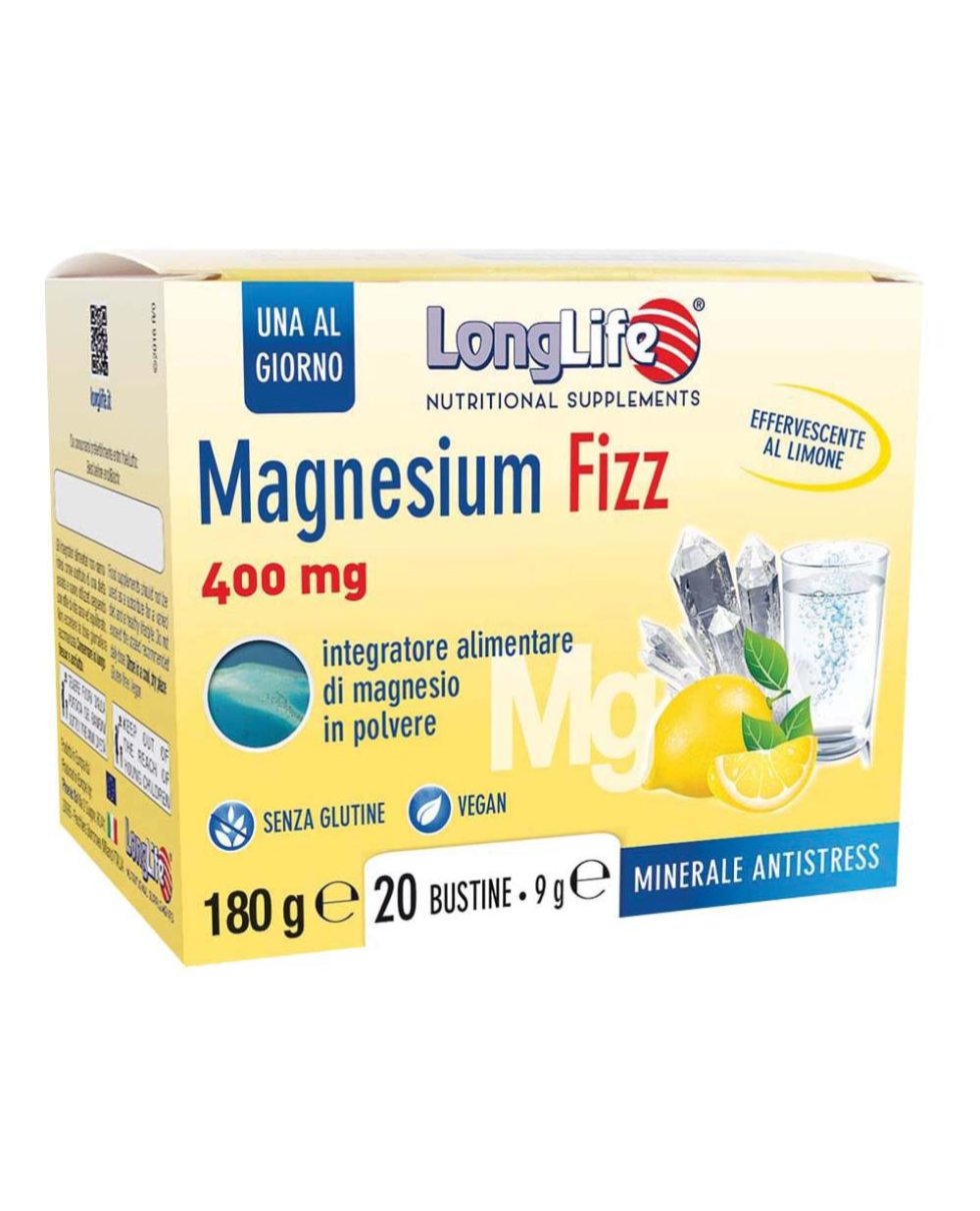 LONGLIFE MAGNESIUM FIZZ 20CPR