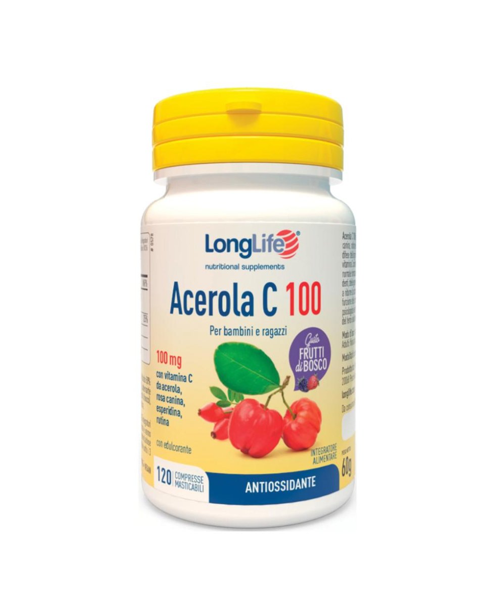 LONGLIFE ACEROLA C100 FRUT BOS