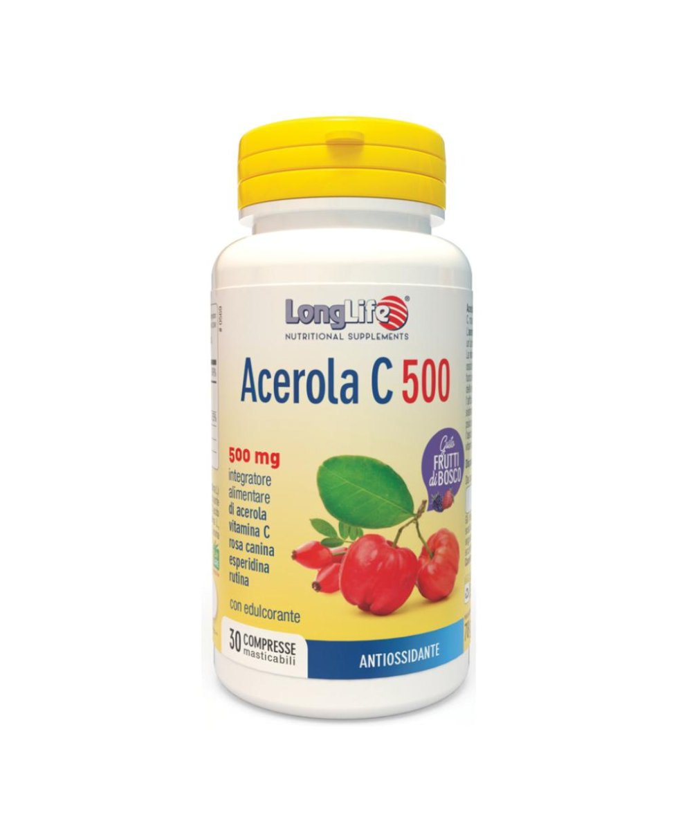 LONGLIFE ACEROLA C500 FRUT BOS