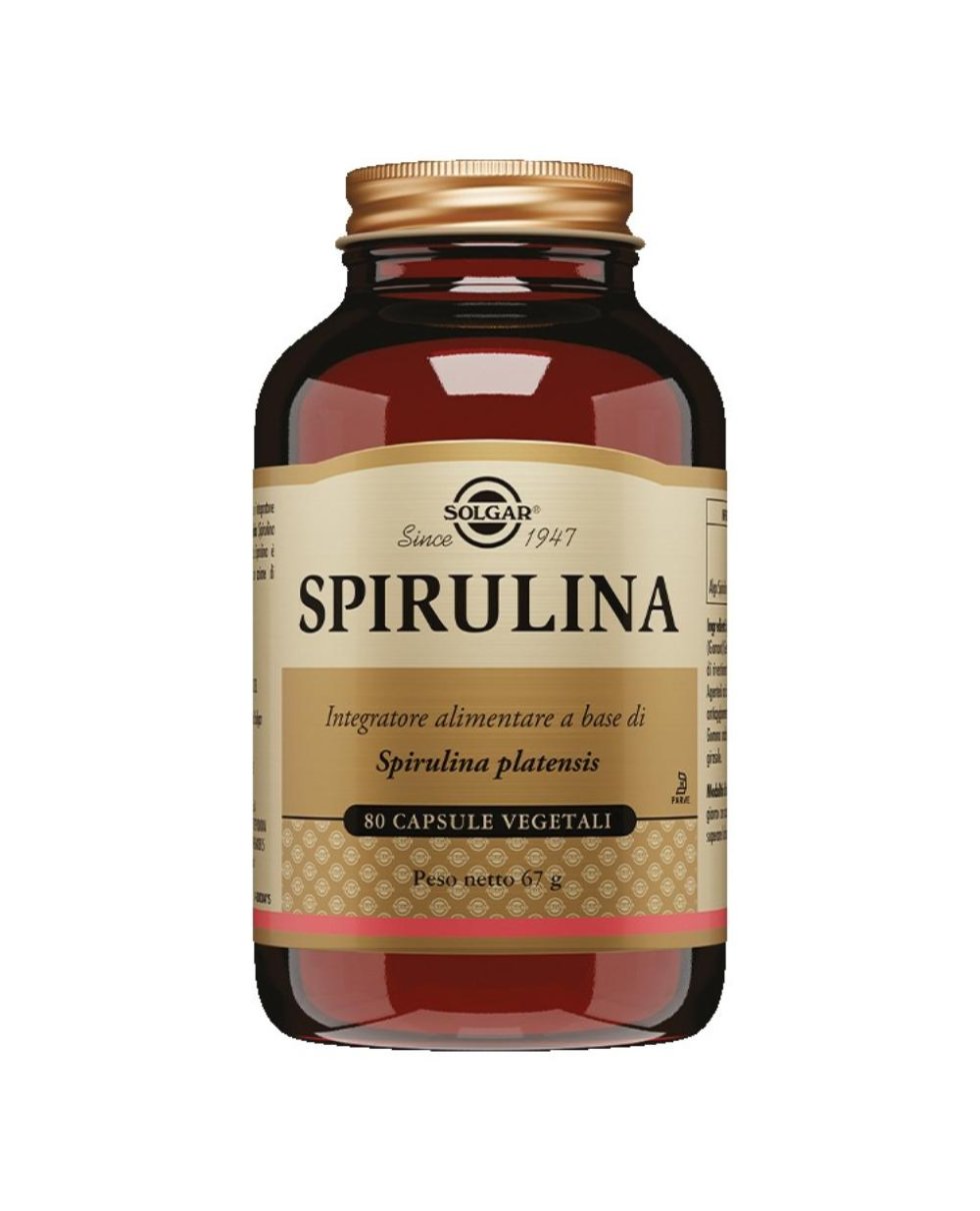 SPIRULINA 80CPS VEG SOLGAR